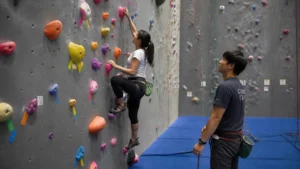 Indoor Rock Climbing